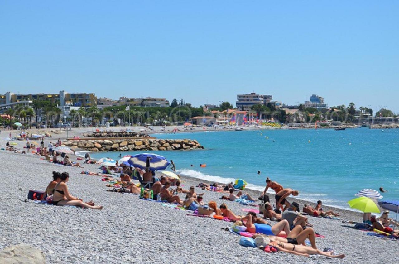 Gorgeous Apt With Terrace, Elevator, Ac, Free Parking - Le Regis Cagnes-sur-Mer Exteriör bild