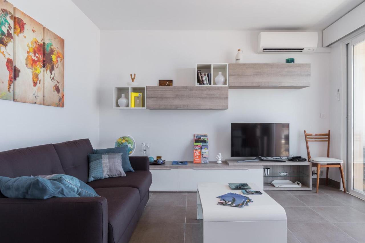 Gorgeous Apt With Terrace, Elevator, Ac, Free Parking - Le Regis Cagnes-sur-Mer Exteriör bild